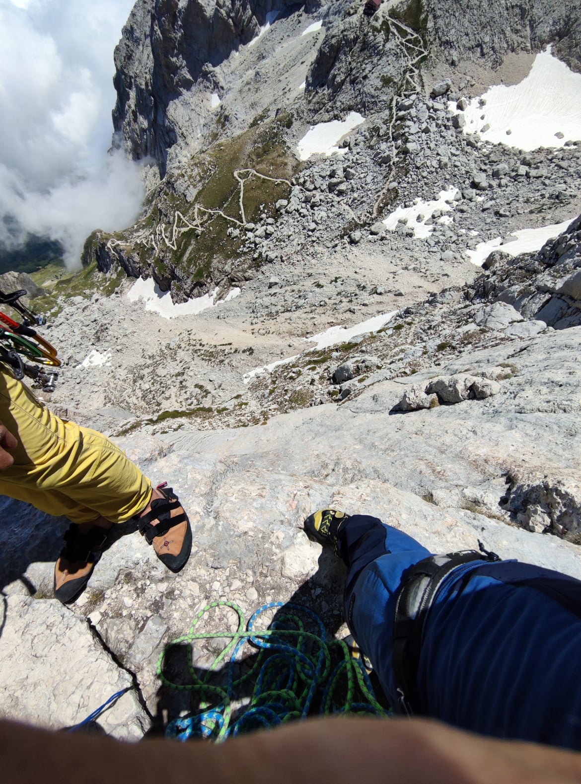 Salita sul Gran Sasso, foto di Lucio Virzì